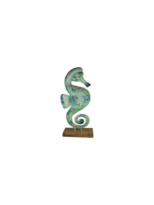 Decorative Seahorse made of Wood 47x24x100cm 1pcs