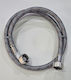 Viospiral 00-0680 Washing Machine Supply Hose 100cm Pet Braided Dimensions 3 4''x3 4''