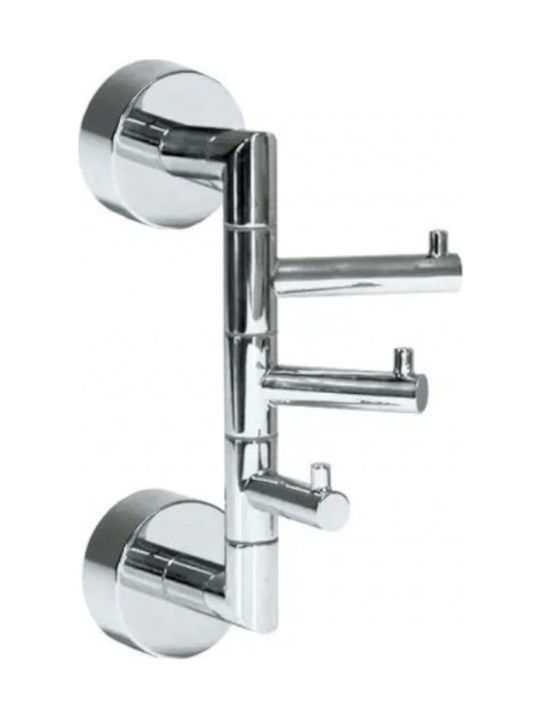 An der Wand montiert Badezimmerregal Metallisch Bronze