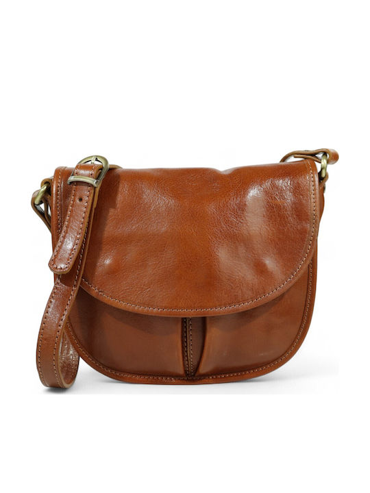 Passaggio Leather Кожена Дамска Чанта През Рамо...