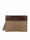 Women's Clutch Bag Tabac Brown
