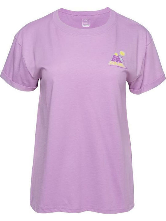 Γυναικείο Αθλητικό T-shirt Μωβ