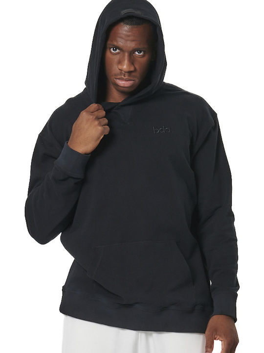 Sweatshirt mit Kapuze Schwarz