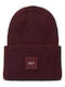 Beanie Γυναικείος Σκούφος Πλεκτός σε Μπορντό χρώμα