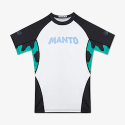 Manto Ανδρική Κοντομάνικη Μπλούζα MN-R954-BK για Jiu-Jitsu Μαύρη