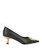 Pumps mit mittelhohem Absatz Schwarz