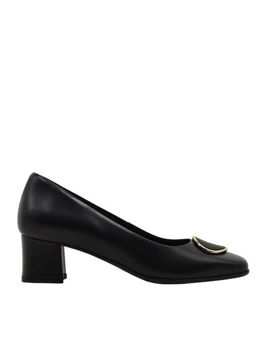 Ragazza Leder Pumps Schwarz