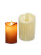 Candle Light Decorative Lamp Wax Polish Gray