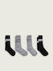 Calvin Klein Herren Gemusterte Socken Mehrfarbig 4Pack
