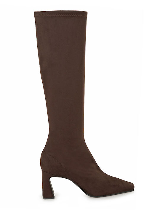 Tsakiris Mallas Suede Medium Heel Women's Boots...