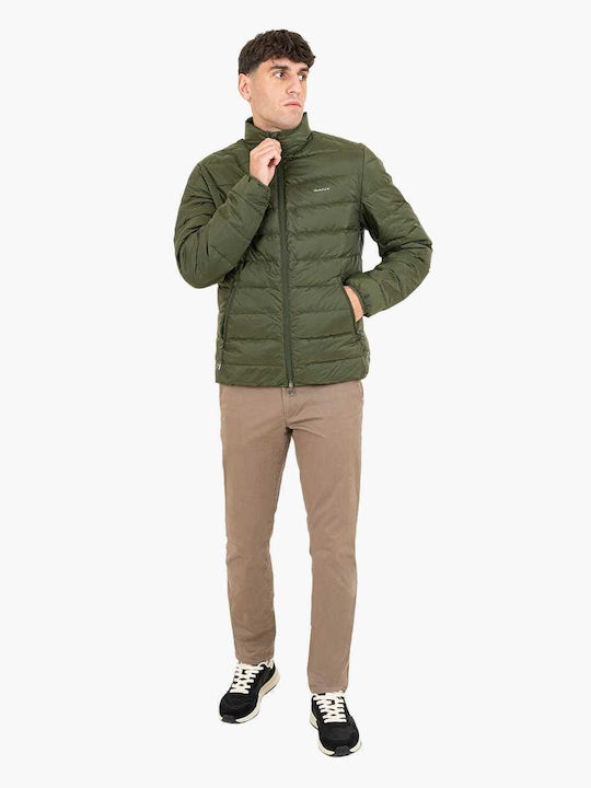 Gant Winter Jacke Bomber Wasserdicht Green