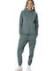 Sweatpants Wide Fleece Green