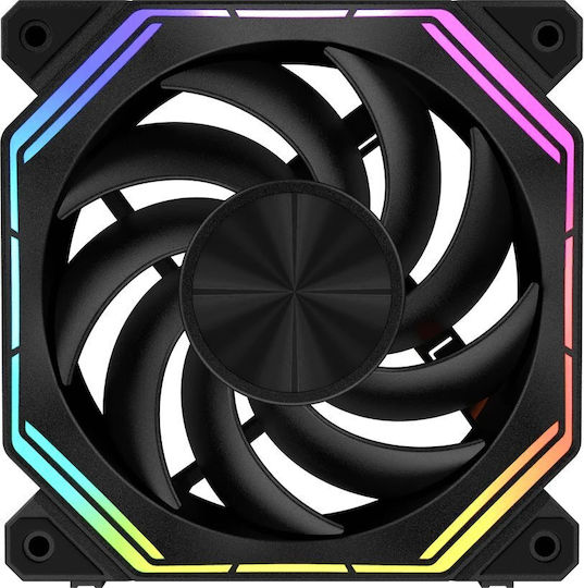 Darkflash INF32 Case Fans 120mm (1600rpm) with RGB Lighting and 3-Pin / 4-Pin PWM Connection 3pcs