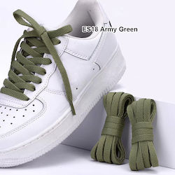 Κορδόνια Sneakers Army Green 120cm Κορδόνια Sneakers Army Green 120cm