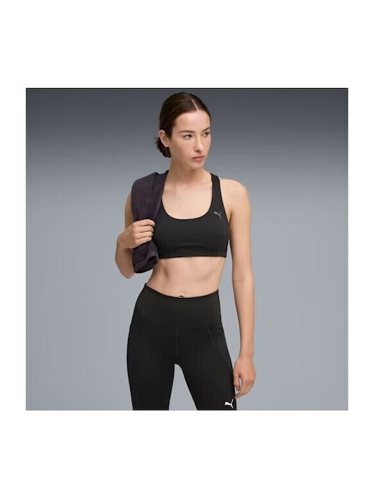 PUMA Femei Atletic Sutien sport Black cu umplutură