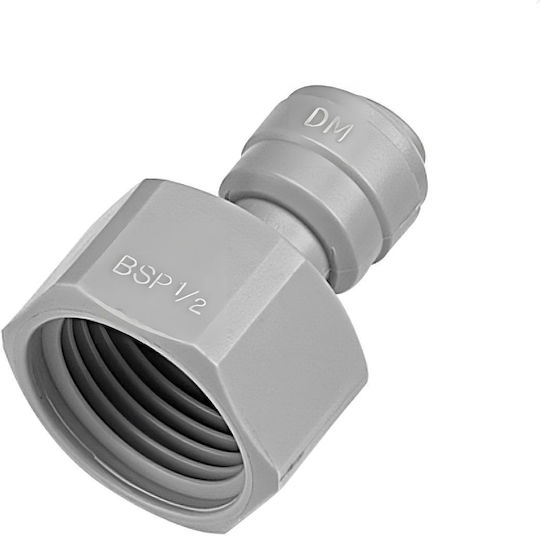 Quick Connector Straight Coupling 3/8" Pipe Female Thread 1/2" Dmfit