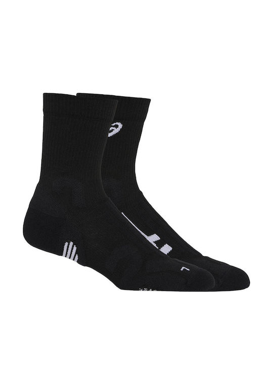 ASICS Court+ Κάλτσες για Τέννις Μαύρες 1 Ζεύγος