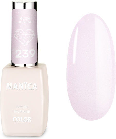 Manica Glossy Long Lasting Nail Polish Glow Just So - 239 10ml