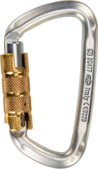 Climbing Technology Carabiner Galvanized D-shape Steel Tg