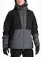 Icepeak 656141537-990 Ανδρικό Μπουφάν για Σκι & Snowboard Μαύρο