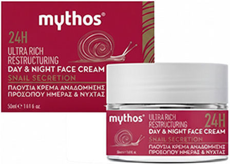 Mythos Aloe Snail 24h 24h Cream Face 50ml