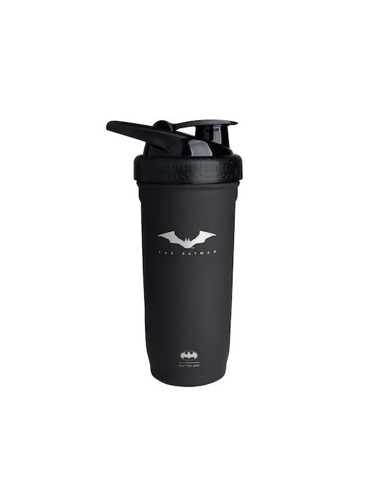 SmartShake Batman Shaker Πρωτεΐνης 900ml Ανοξείδωτο Γκρι