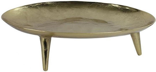 Atmosphera Dekorative Platte Gold 1Stück 40x58x16cm