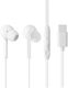 Samsung GP-OEU024AEAWW Earbuds Handsfree Headphones with Connector USB-C White