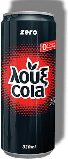 Λούξ Cola με Ανθρακικό, Χωρίς Ζάχαρη σε Κουτί 330ml