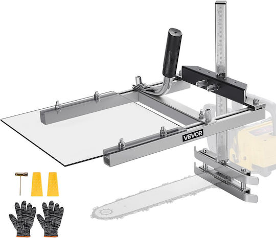 Portable Log Saw Vevor Portable Saw Fits Planer Bars 41-51 Cm Crosscut Wood Guide Shield Cutting Thickness 0.2-11.81 In 0.5-30.0 Cm Log Saw Set for Woodworkers
