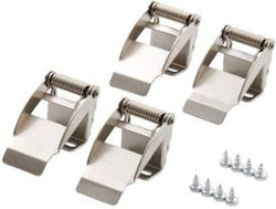 Set 4 Cleme + Șuruburi Rc007z Smb-plc Suport Accesoriu de Iluminat