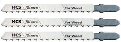 Jig Saw Blade for Wood 75x4mm T101df Pieces Professional
