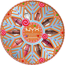NYX Professional Makeup Gingerbaddie Land Σετ Μακιγιάζ για τα Χείλη 10τμχ NYX Professional Makeup Gingerbaddie Land Σετ Μακιγιάζ για τα Χείλη 10τμχ