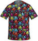 Egochef Unisex Multicolour Cotton Medical Blouse