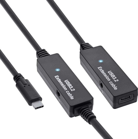 Inline Active USB 3.2 Gen1 Verlängerungskabel T-m 15m Inline Il35656c