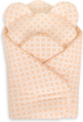 Doll's Blanket Bear Pillow Mini Peach Rosette