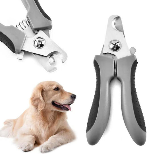 Ergonomischer Hundekrallenschere Nagelknipser für Haustiere Größe 14.7x7.5cm