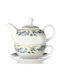 Madras One Person Teapot Porcelain Multicolored 425ml
