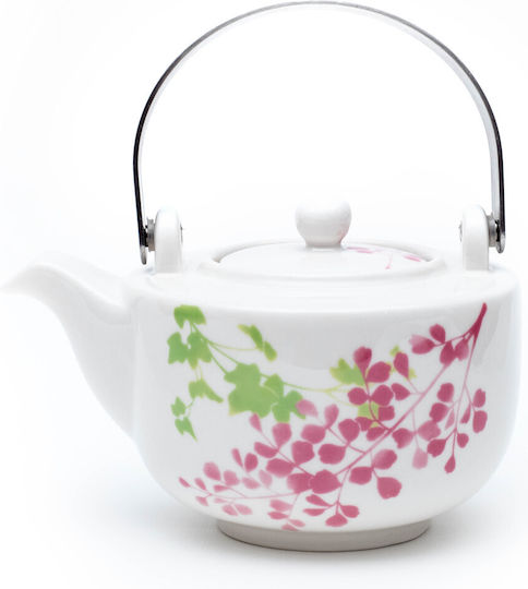 Madras Flower Teapot Porcelain Pink 675ml