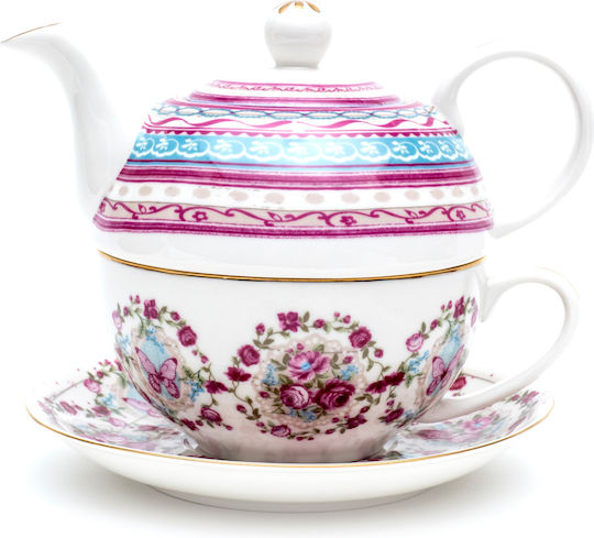 Madras Ceainic Porțelan Multicolor 425ml