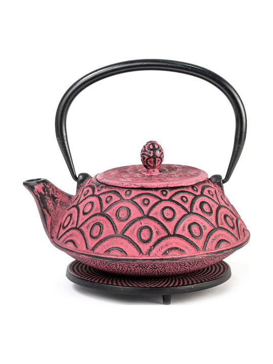 Madras Teekanne Gusseisen Rosa 760ml
