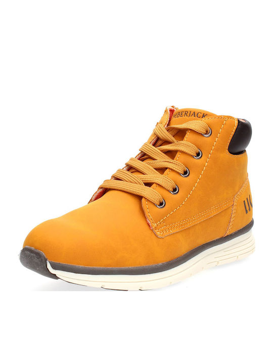 Lumberjack Alvis Booties Yellow