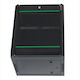 Power On Wall Mounted Rack Cabinet 12U 60x45x63.5cm Black 050185