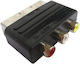 Convertor Scart masculin în RCA masculin 1buc 70008811