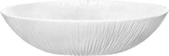 Bormioli Rocco Teller Suppe Weiß mit Durchmesser 20cm 6Stück
