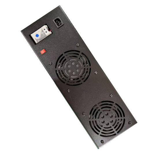 Cooling Unit 2 Fans Thermostat Power On Tsfan-w2 Wall-Mounted Cabinet