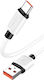 Kakusiga USB 2.0 Cable USB-C male - USB-A White 1m (KSC-998-C-WH)
