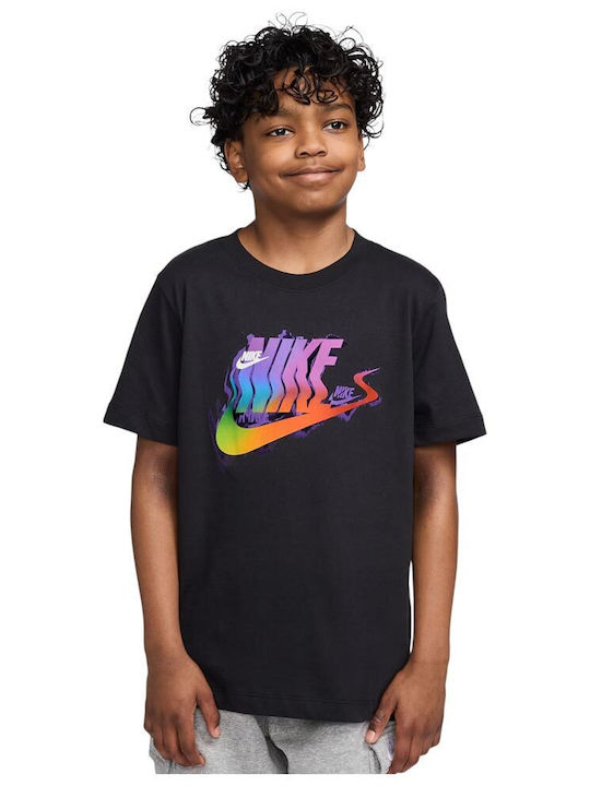 Kids' T-shirt Black Sportswear