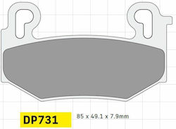 Dp-Dunlopad Metallische Motorradbremsbeläge Dp731 1 Satz 1 Bremssattel