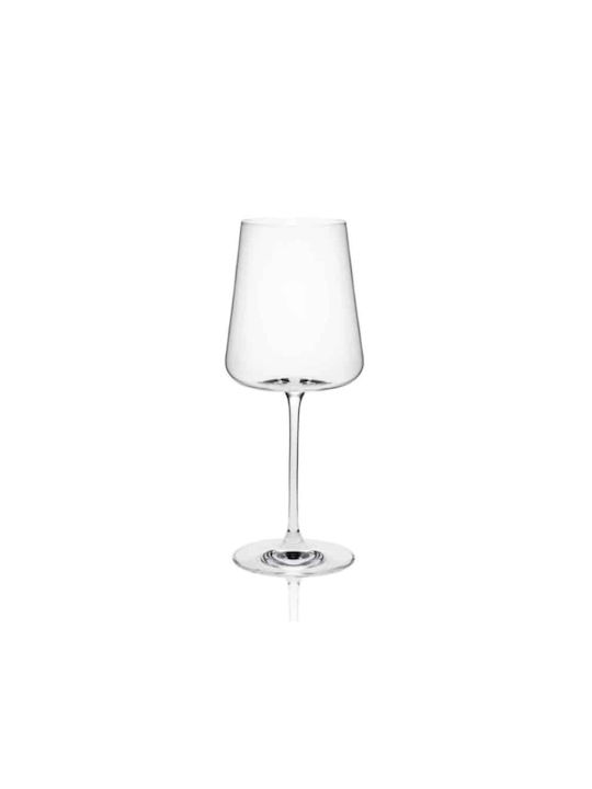 Rona Set of Glasses for White Wine made of Crystal Stemmed 6pcs